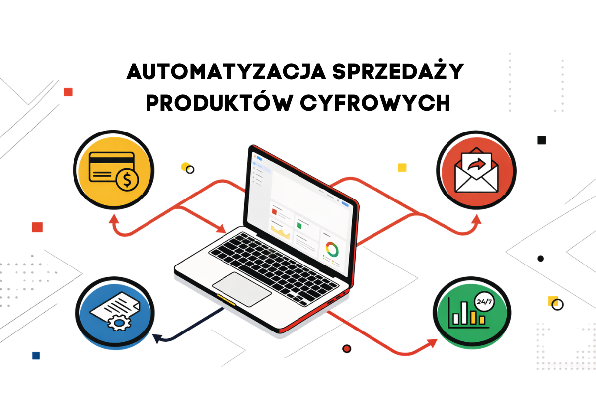 Automatyzacja sprzedaży produktów cyfrowych – schemat procesu sprzedaży online